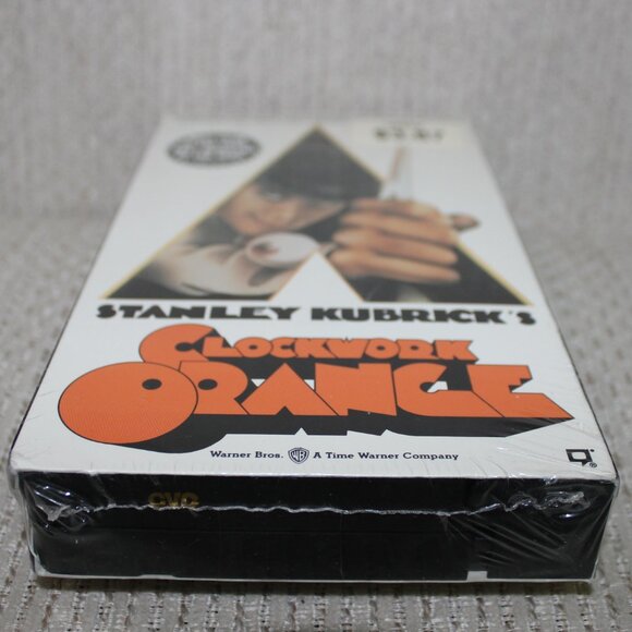 3/$188❤️sealed 1991 A CLOCKWORK ORANGE (1971) VHS Stanley Kubrick Warner Bros - Picture 3 of 7